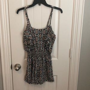 Patterned Romper